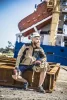 LAHTI PRO farmer kék rövidnadrág  S