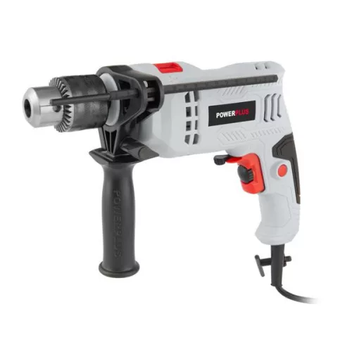 Powerplus szürke ütvefúró 550W  POWC10110