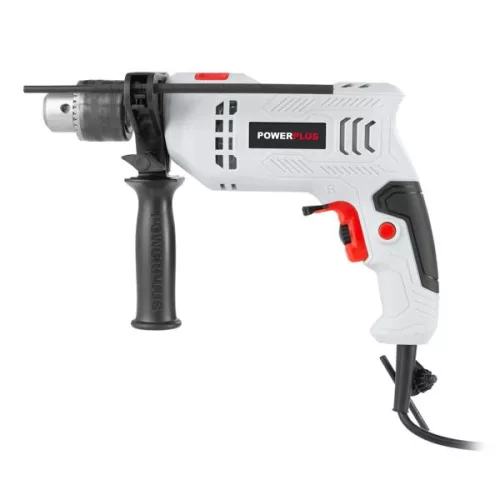 Powerplus szürke ütvefúró 550W  POWC10110