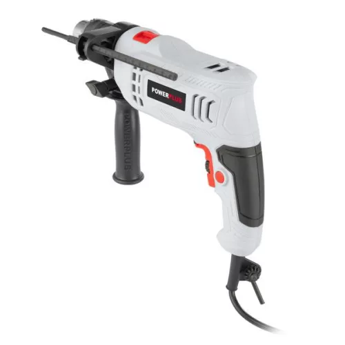 Powerplus szürke ütvefúró 550W  POWC10110