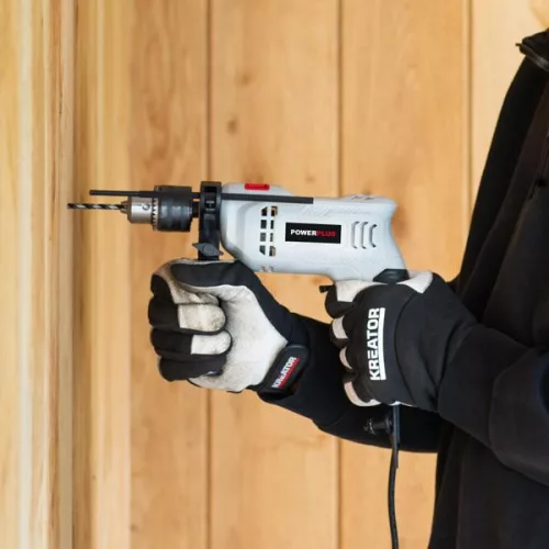 Powerplus szürke ütvefúró 550W  POWC10110