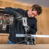 Powerplus szürke ütvefúró 550W  POWC10110
