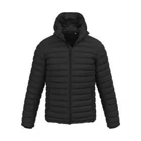 Kabát ST5420 LUX fekete szteppelt  S