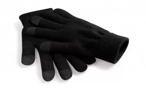 B490 érintőképernyős okoskesztyű fekete  L/XL