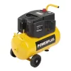 PowerPlus sárga kompresszor 1200W, 24L, olajmentes  POWX17250