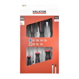  Kreator csavarhúzó készlet 7 részes mágneses  SL/PH KRTH20002