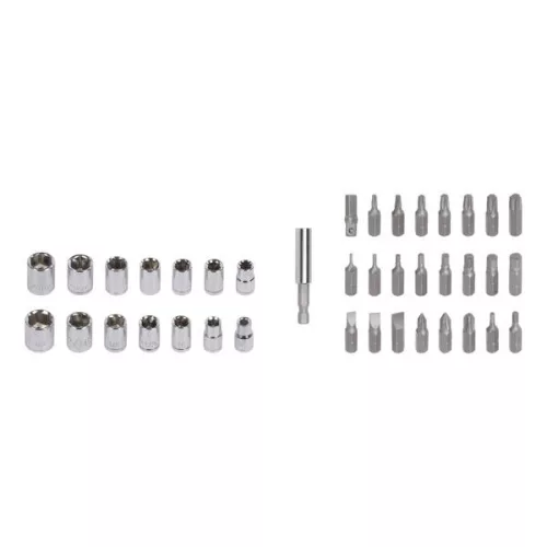Kreator dugókulcs és bit készlet racsnis 1/4" 40 részes KRTH30101