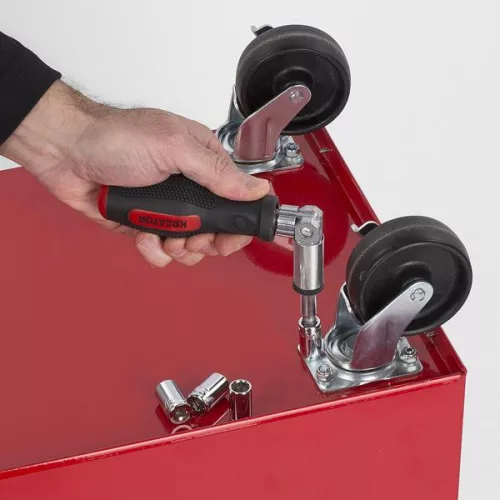 Kreator dugókulcs és bit készlet racsnis 1/4" 40 részes KRTH30101