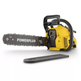   PowerPlus sárga benzines láncfűrész 37cc 400mm  POWEG10243 
