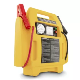   PowerPlus sárga gyorsindító/ bikázó 500mA kompresszorral POWX411
