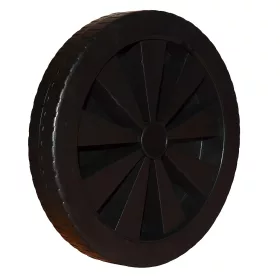 Műanyag kerék betonkeverőhöz 125L/165L/190L (014610)