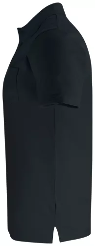 Clique 028255 BASIC fekete galléros póló S
