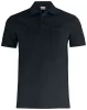 Clique 028255 BASIC fekete galléros póló  3XL  
