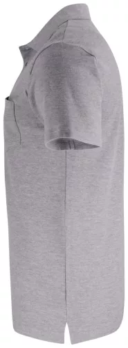 Clique 028255 BASIC szürke galléros póló L