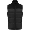 Kariban KA6162 unisex két színű fekete bélelt mellény  XL