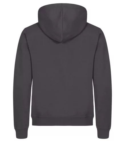 Clique metál szürke MIAMI HOODY cipzáras kapucnis pulóver 2XL