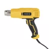 PowerPlus sárga hőlégfúvó 2000W +3 fúvóka  POWX1015