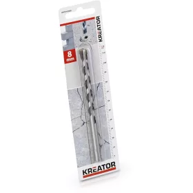 Kreator kőzetfúró karbid heggyel 8x120mm KRT010406