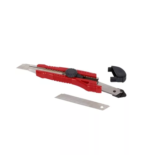 Kreator PVC vágókés 18mm műanyag házas, csavaros KRT000203  ##