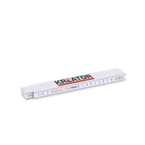 Kreator mérővessző 2m-es, fehér KRT701003
