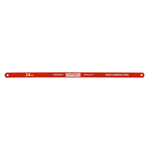 Kreator kézi fém fűrészlap 24TPI carbon steel 300mm 2db KRT806004