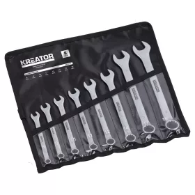   Kreator csillag-villás kulcs készlet 8-19mm 8 részes KRT500011