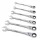 Kreator csillag-villás kulcs racsnis csuklós készlet 8-19mm 6 részes KRT500014  ##