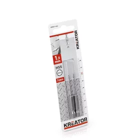  Kreator csigafúró készlet 2 részes 1.5x61 mm-es HEX szár KRT011301