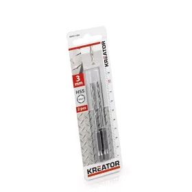   Kreator csigafúró készlet 2 részes 3.0x82 mm-es HEX szár KRT011304