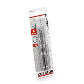   Kreator csigafúró készlet 2 részes 4.0x96 mm-es HEX szár KRT011305