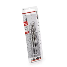   Kreator csigafúró készlet 3 részes 4/5/6 mm-es HEX szár KRT011308