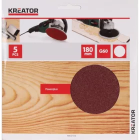   Kreator csiszolópapír polírozógéphez 5db 180 P60 KRT231554