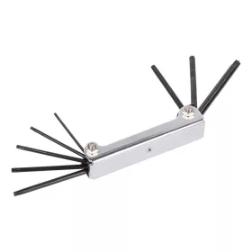  Kreator imbuszkulcs készlet összecsukható, fém tartó, 8db-os  T9-T40 TORX KRT408103