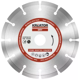 Kreator gyémánt vágótárcsa 150 mm Prémium KRT082103