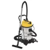 PowerPlus sárga inox száraz/nedves porszívó 1200W   POWX3240