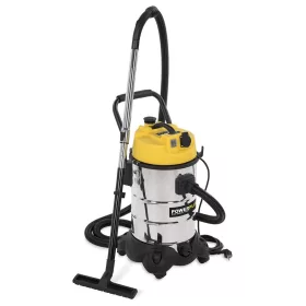  PowerPlus sárga inox száraz/nedves porszívó 1200W   POWX3240