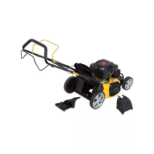 PowerPlus sárga benzines önjáró fűnyíró 196cc 530mm  POWXG60250