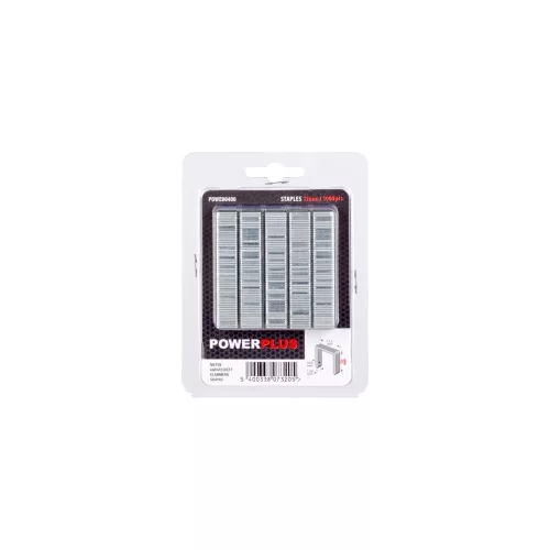 PowerPlus szürke fémkapcsok 12mm POW735-736-hoz 1000 db POWE90400