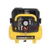 PowerPlus sárga olajmentes kompresszor 6L 1100W POWX1721