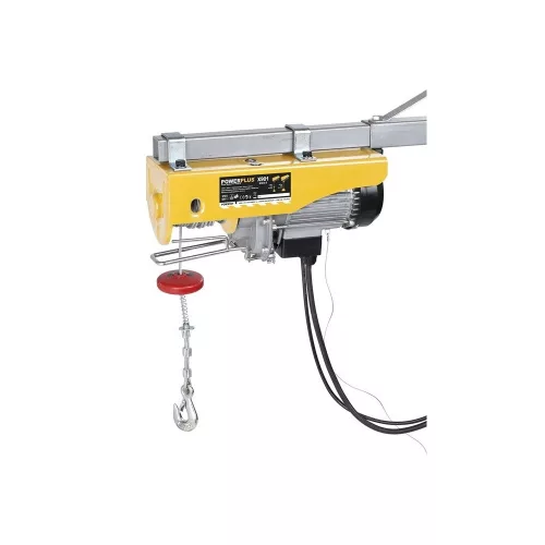 PowerPlus sárga elektromos emelő 1000W 200/400kg POWX901