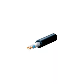   USE MC 625/BK mikrofonkábel, 2 eres, árnyékolt, 50m/tekercs