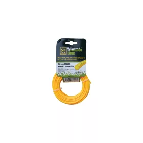 STR damil Pro 1.3mm 15fm szögletes sárga HEX