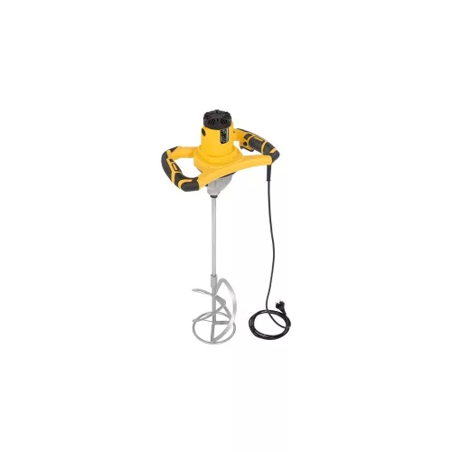 PowerPlus sárga elektromos beton- / festékkeverő 1600W  POWX0842