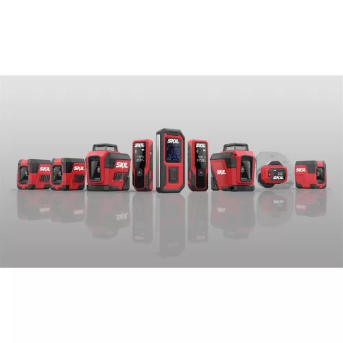 SKIL RED MT1E1900AA digitális vonallézeres szintező 4,5m