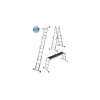 Krause 123909 csuklós univerzális létra 4x3 Stabilo +Multiboard