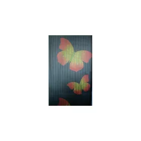   STR mágneses szúnyogháló ajtóra 219x96 cm pillangó mintás
