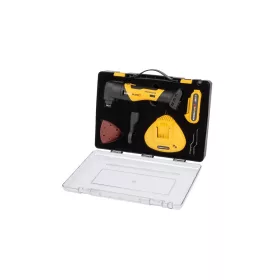   PowerPlus sárga akkus szénkefementes multigép szett 20V POWXB40020