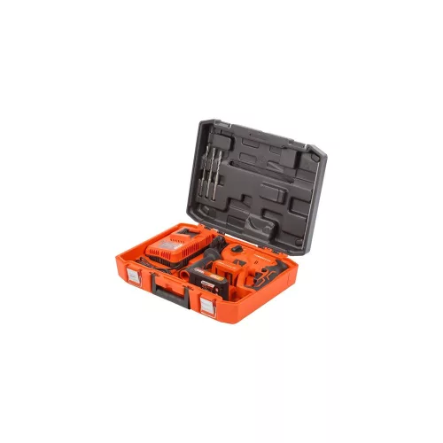 PowerPlus Dual Power akkus fúrókalapács szett szénkefementes 20V POWDP15640