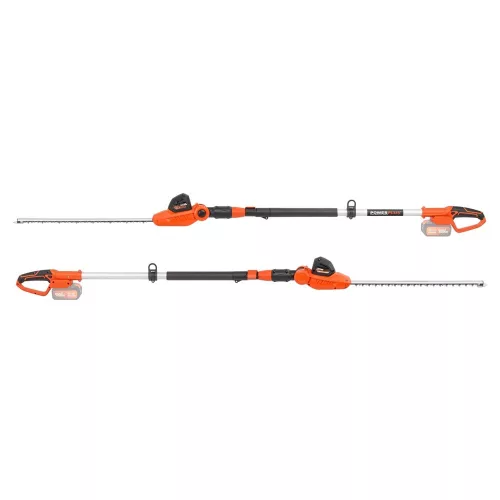 PowerPlus Dual Power akkus teleszkópos sövényvágó alapgép 600mm 40V POWDPG75380