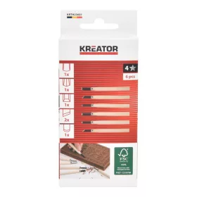   Kreator mini asztalos véső készlet 6 részes 135mm KRTH23601